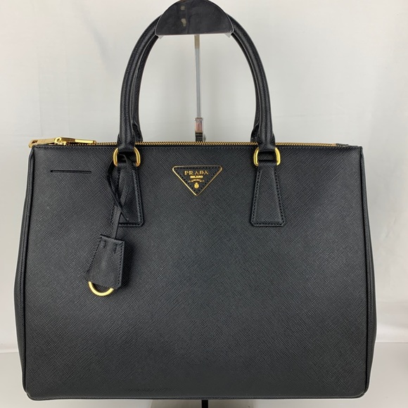 Prada Handbags - New Prada Italian Galleria Medium Double Zip Tote